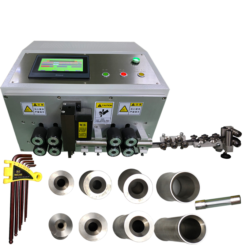 Máy cắt và tuốt dây điện, dây cáp đa lõi tự động cao cấp HS-BX08